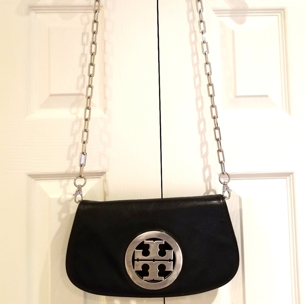 Tory Burch Logo Clutch Purse